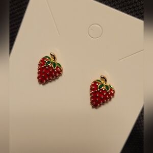 Strawberry Stud Earrings
